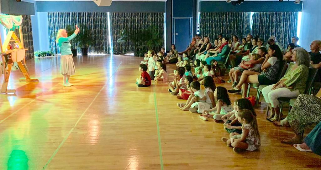 Seven Little Goats play at the KB Community Center